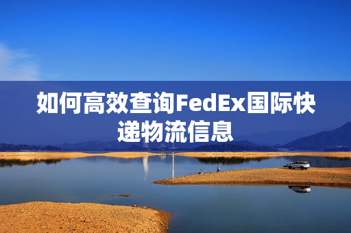 如何高效查询FedEx国际快递物流信息