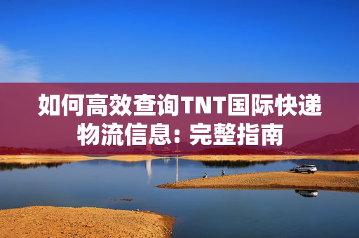 如何高效查询TNT国际快递物流信息: 完整指南