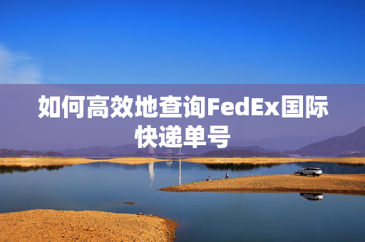 如何高效地查询FedEx国际快递单号