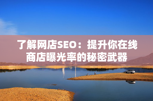 了解网店SEO：提升你在线商店曝光率的秘密武器