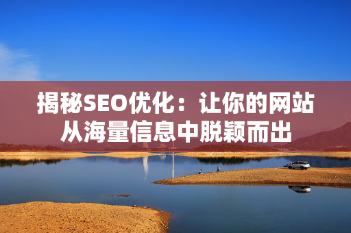 揭秘SEO优化：让你的网站从海量信息中脱颖而出