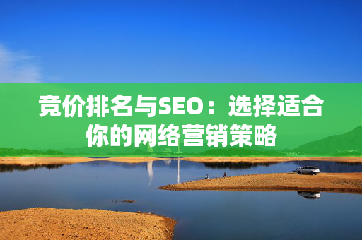 竞价排名与SEO：选择适合你的网络营销策略